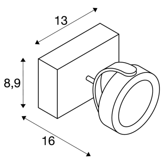 Dimensioned drawing