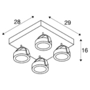 Dimensioned drawing