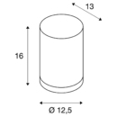 Dimensioned drawing