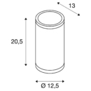 Dimensioned drawing