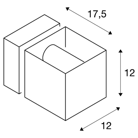Dimensioned drawing
