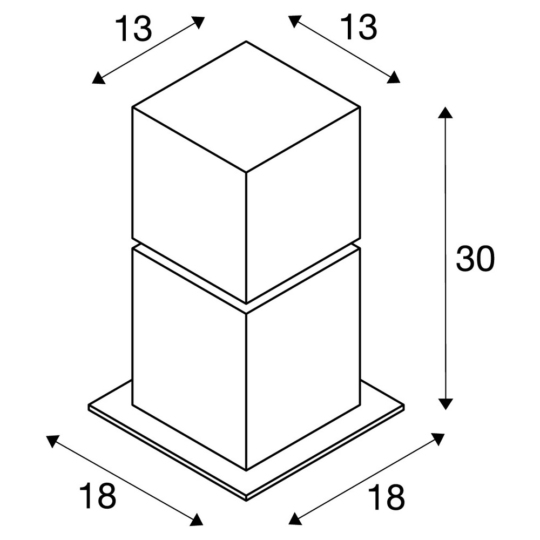 Dimensioned drawing