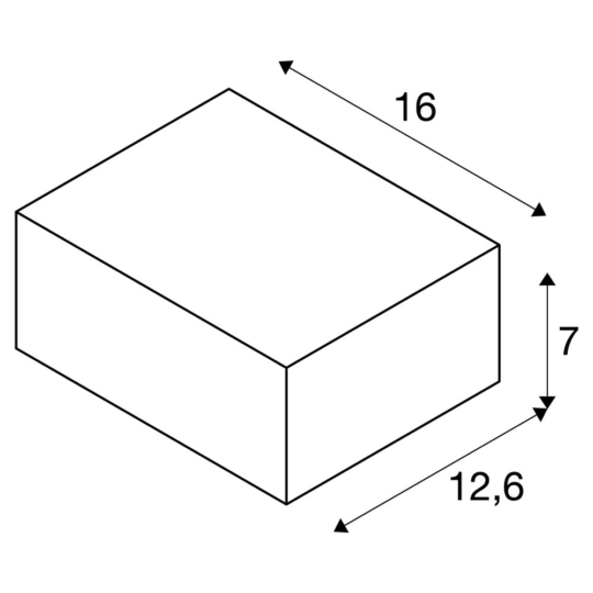 Dimensioned drawing