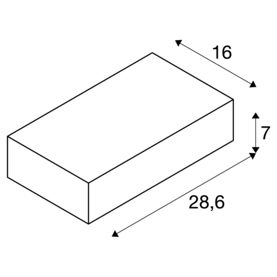 Dimensioned drawing