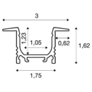 Dimensioned drawing