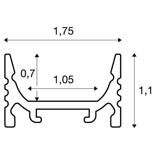 Dimensioned drawing