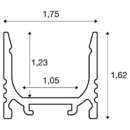 Dimensioned drawing