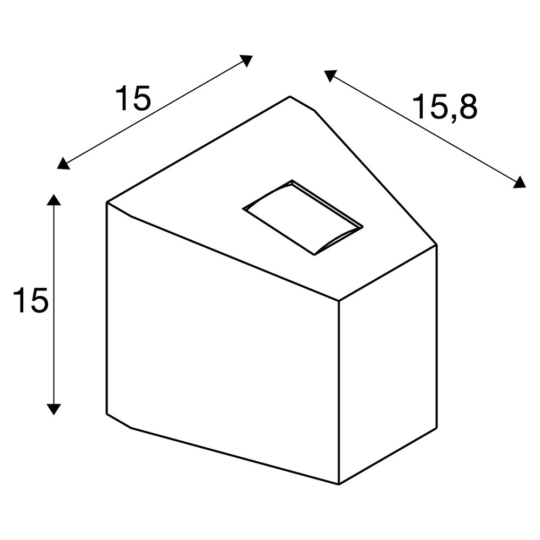 Dimensioned drawing