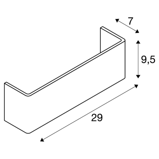 Dimensioned drawing