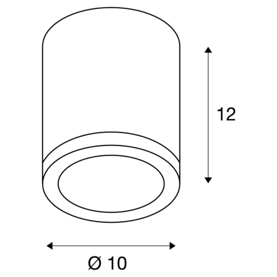 Dimensioned drawing