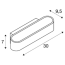 Dimensioned drawing