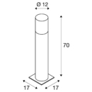 Dimensioned drawing