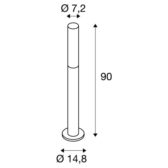 Dimensioned drawing