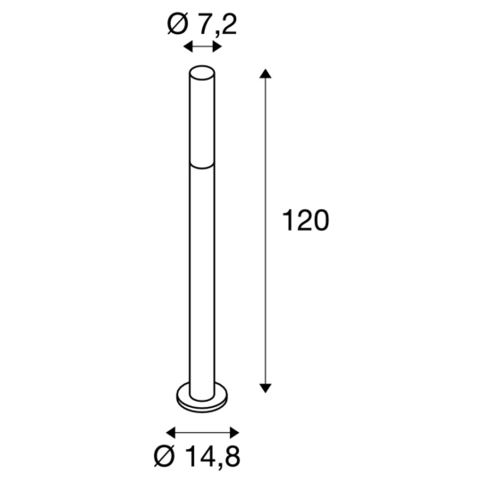 Dimensioned drawing