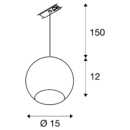 Dimensioned drawing