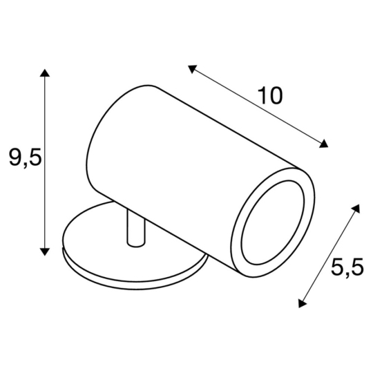 Dimensioned drawing