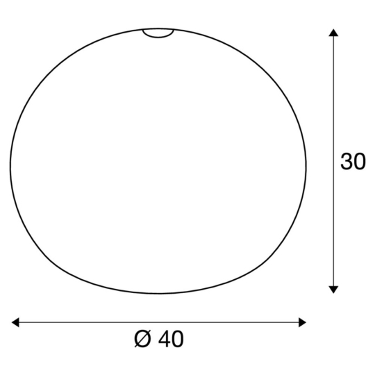 Dimensioned drawing