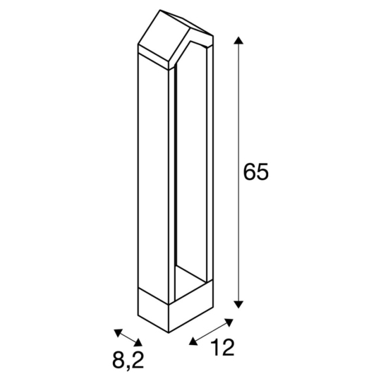 Dimensioned drawing