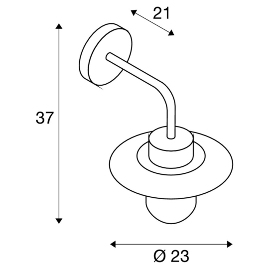 Dimensioned drawing