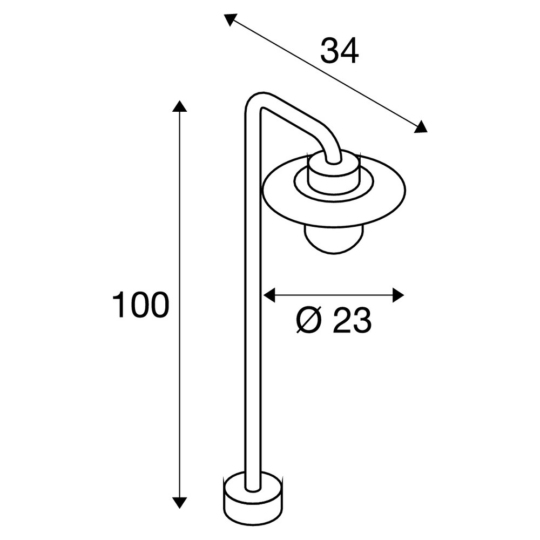 Dimensioned drawing