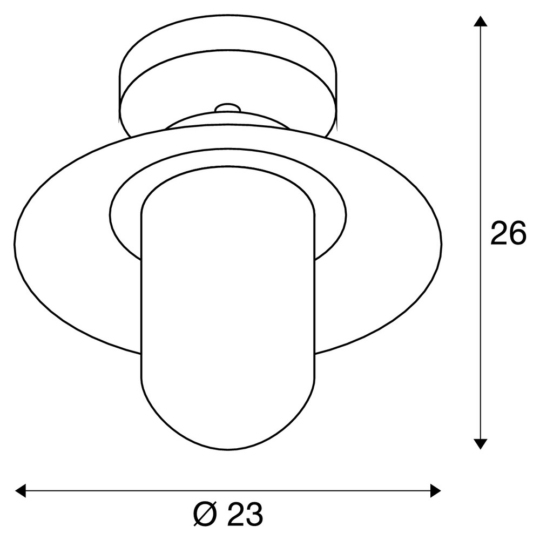 Dimensioned drawing