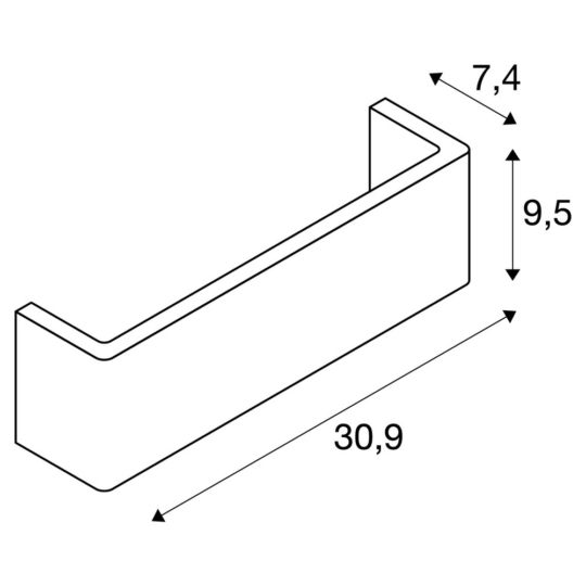 Dimensioned drawing