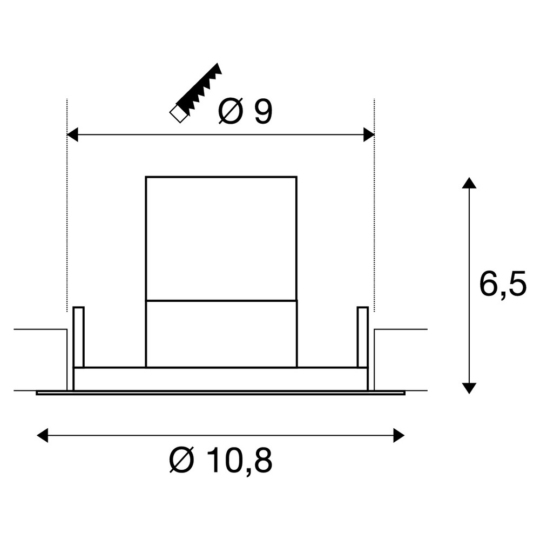 Dimensioned drawing