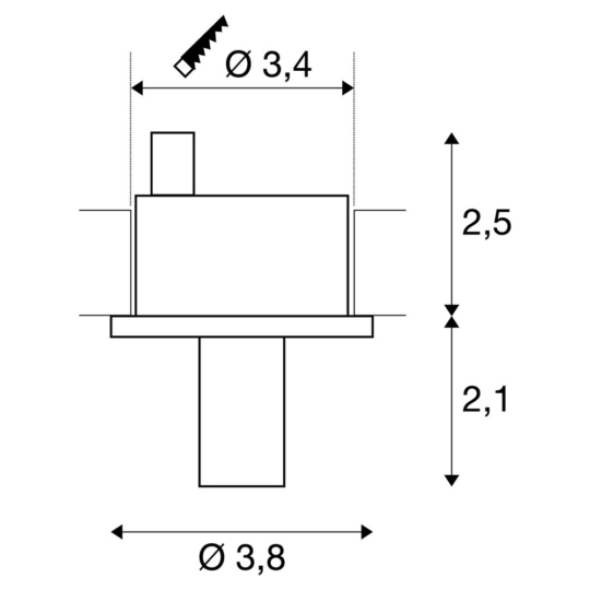 Dimensioned drawing