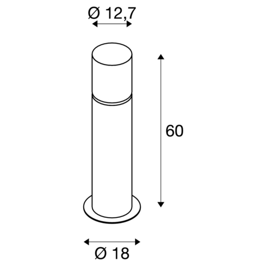 Dimensioned drawing