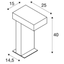 Dimensioned drawing