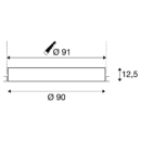 Dimensioned drawing