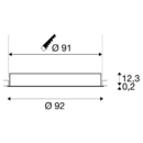 Dimensioned drawing