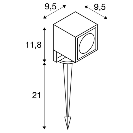 Dimensioned drawing