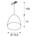 Dimensioned drawing