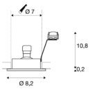 Dimensioned drawing