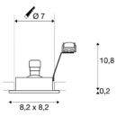 Dimensioned drawing