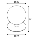 Dimensioned drawing