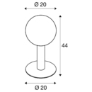 Dimensioned drawing