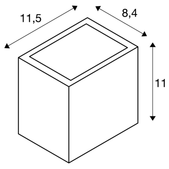 Dimensioned drawing