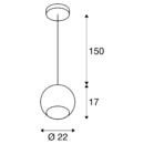 Dimensioned drawing