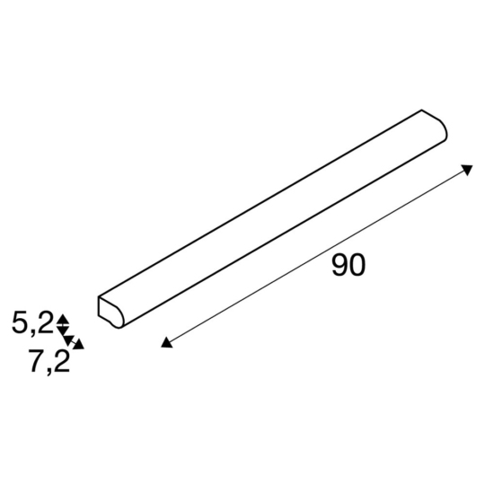 Dimensioned drawing