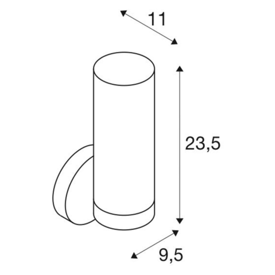 Dimensioned drawing