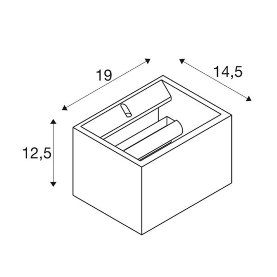 Dimensioned drawing