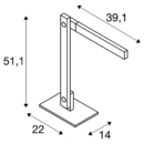 Dimensioned drawing