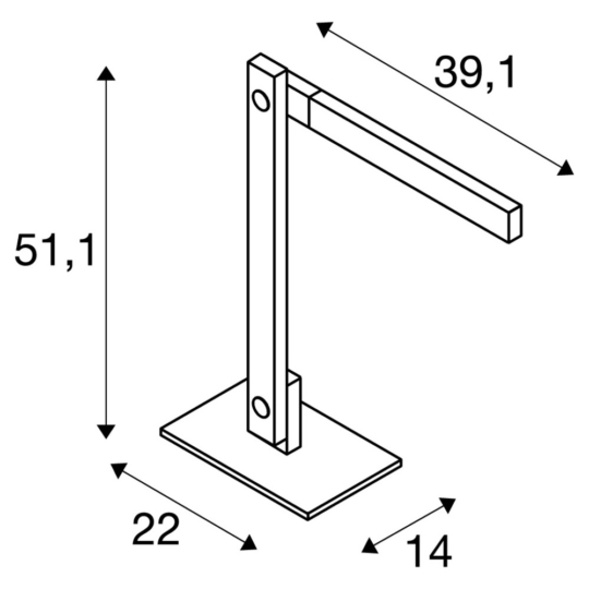 Dimensioned drawing