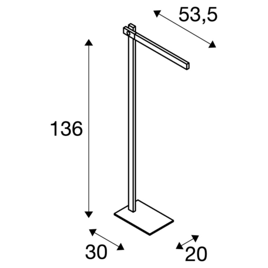 Dimensioned drawing