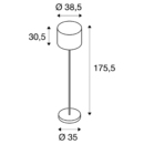 Dimensioned drawing