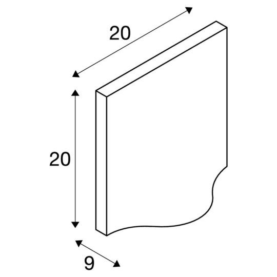 Dimensioned drawing