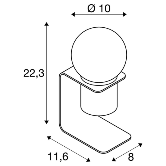 Dimensioned drawing