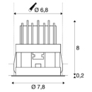 Dimensioned drawing